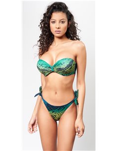 costum baie JESSIKA SNAKE GREEN